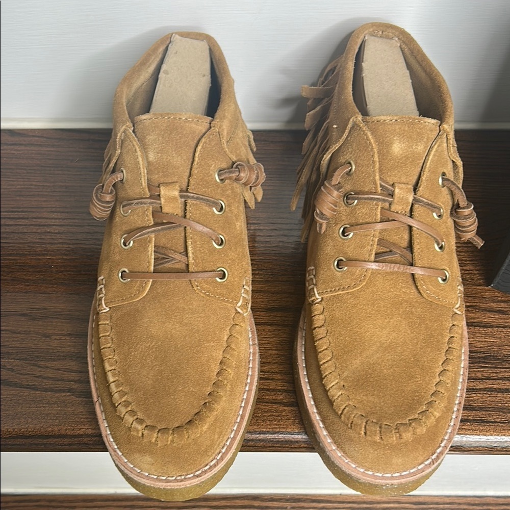 Rebecca Minkoff x Sperry Collab. Women’s Brown Fringe Chukka Suede Booties,9.5M - Picture 5 of 13